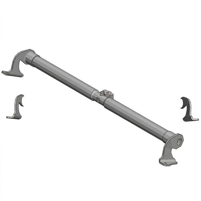 Hood Pivot & Crossbar Assembly L48-1030-001 - Kenworth
