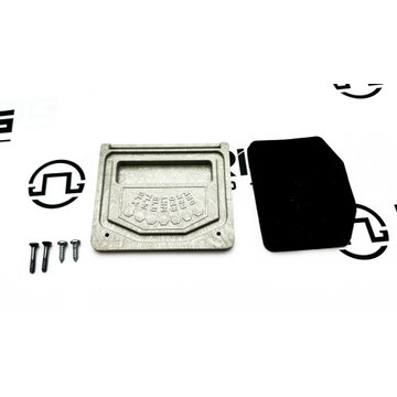 Gray Rectangular Cover, Kit 50809 - Truck Lite