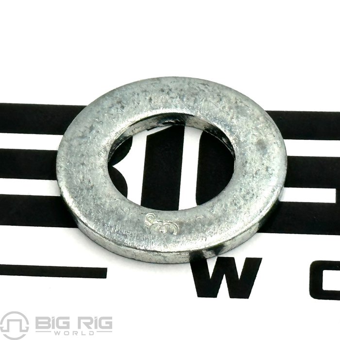 Washer - 0.69 X 1.31 X 0.177 in, Yellow Zinc, Steel, Hardened 23-09114-000 - Freightliner