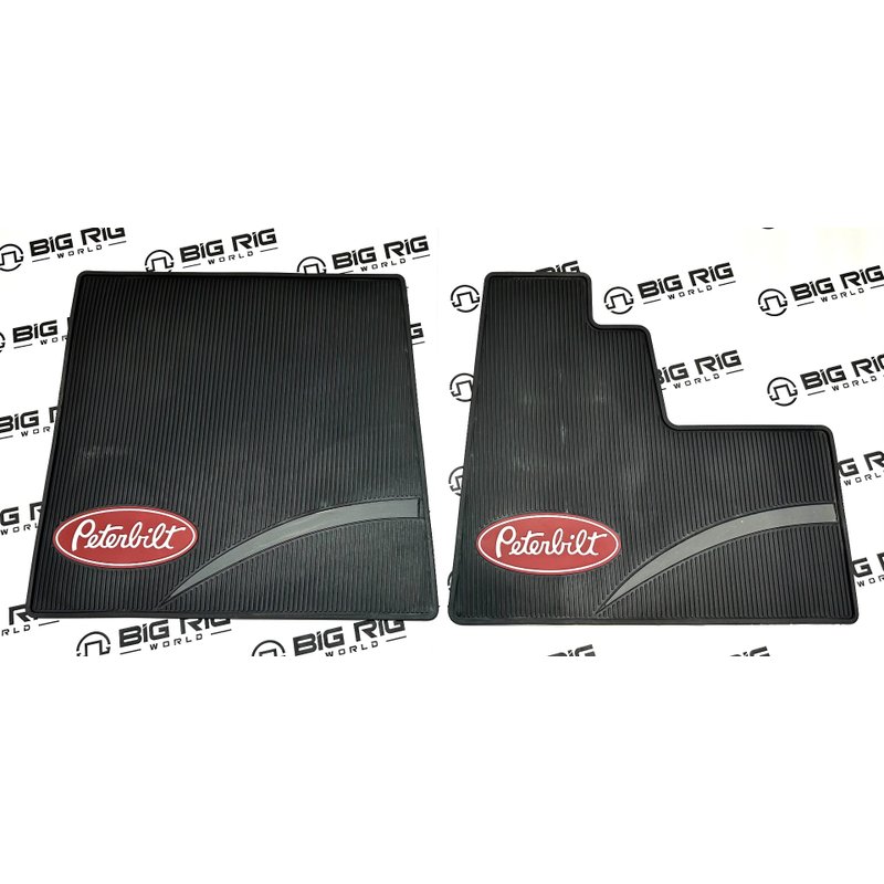 Floor Mat Set - Peterbilt 579, 567, 348, 386 Daycab - All Years FMPBL0G0D-NG - Peterbilt