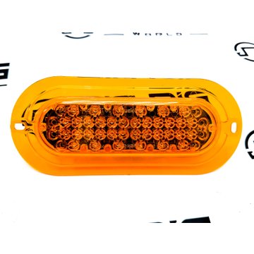 LED 60 Series Strobe with Non-Metalized Reflector Lamp And Flange 60366Y - Truck Lite