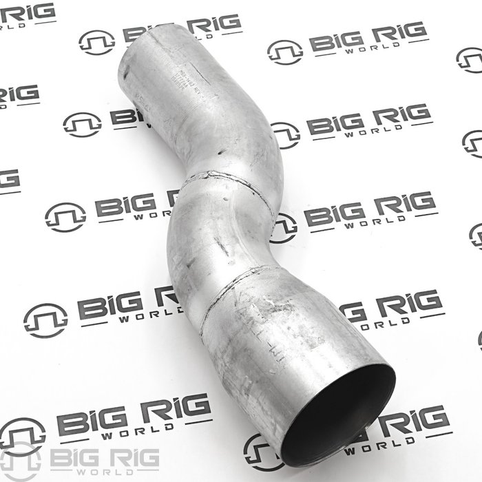 Offset Exhaust Pipe Aluminized Steel 5-4in OD/OD M66-1482 - Paccar