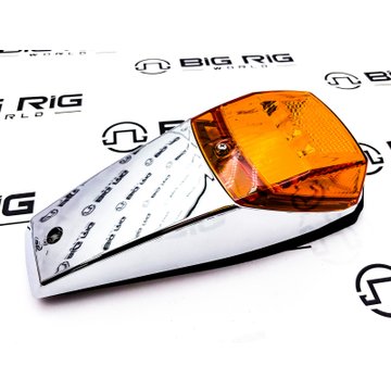 17 LED Reflector Square Cab Light Kit - Amber LED/Amber Lens 39529 - United Pacific