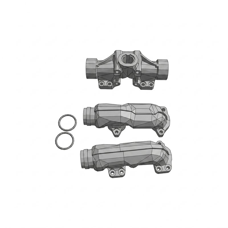Exhaust Manifold - MX-13 2121080PE - Paccar Engine