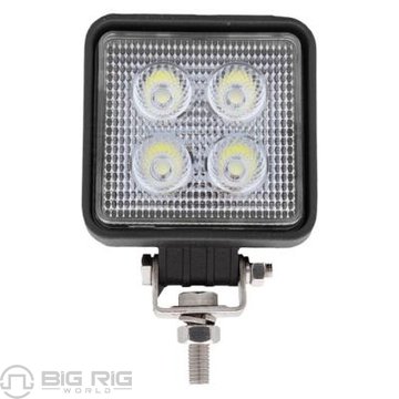 Mini Square 4 LED Work Light 750 Lumens 12/24VDC MWL-45 - Maxxima