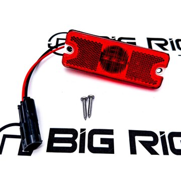 LED 18 Series Clearance/Marker Lamp Kit, Diamond Shell 18060R - Truck Lite