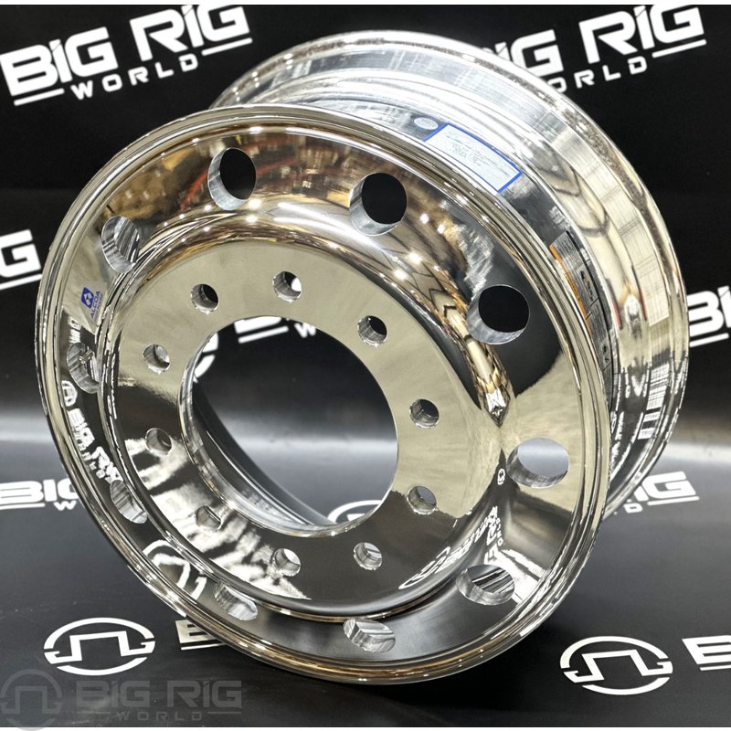 22.5x 9.00 High Polish Wheel 89U647 - Alcoa