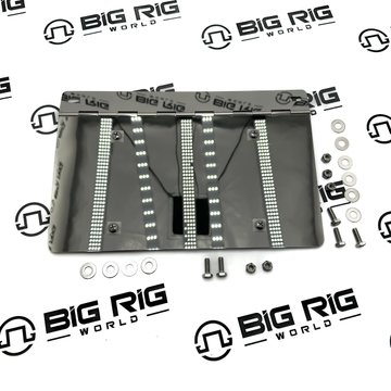 License Plate Hanger - 304 -Stainless Steel  LP8-14 - Bores Manufacturing