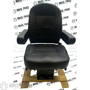 Heritage Silver Mid-Back 20-inch 15D 2W Black Vinyl Seat 189802VA601 - Seats Inc.