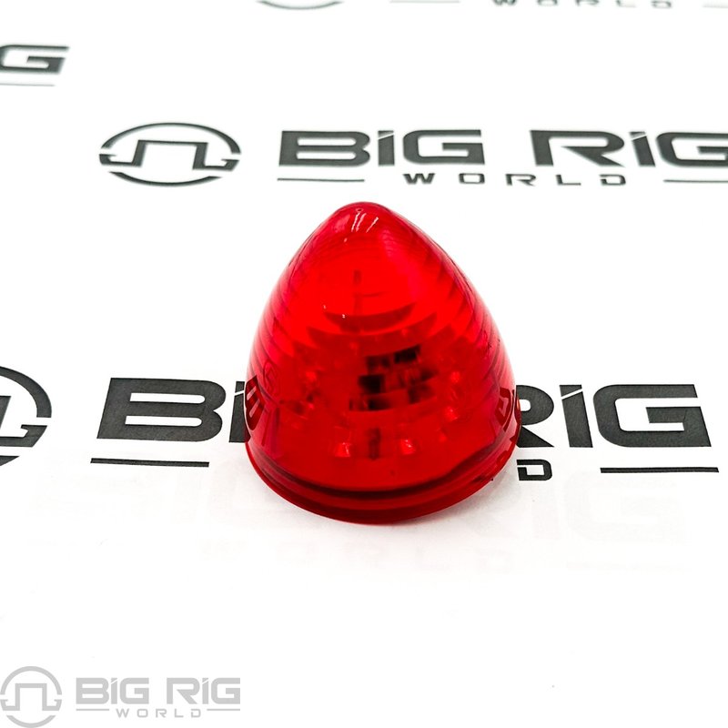 LED Marker Lamp - 2.5 In. - Red Beehive - Round - 13 LED LL146102 - TRP