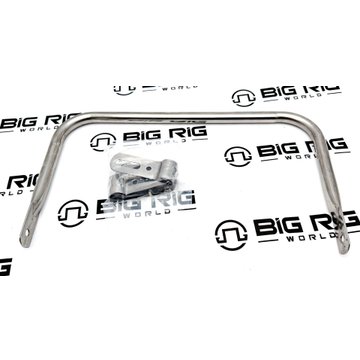 Universal Side Safety Yoke Bracket, Silver Steel Yoke 17 x 0.75-inch 97725 - Truck Lite