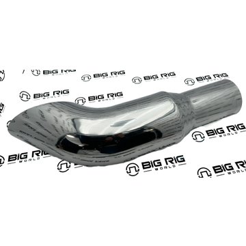 Straight Pipe Steel Chrome 5-7 x 28 OD/CR w/NVRBLU M66-7002-3280SPL - Paccar