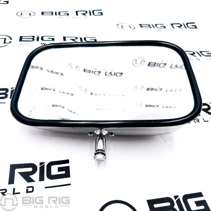 Signal-Stat, 5.5 x 8.5 inches, Silver Stainless Steel, Flat Mirror, Left Hand Side 7223 - Truck Lite
