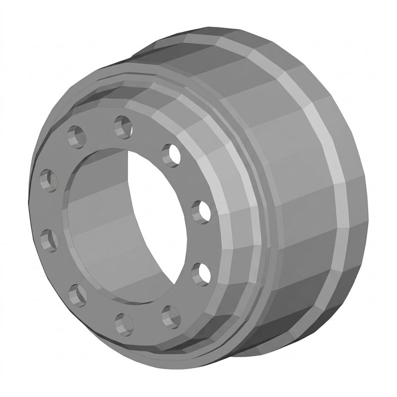 Brake Drum 16.5x7 TruTurn 10009830 - Conmet