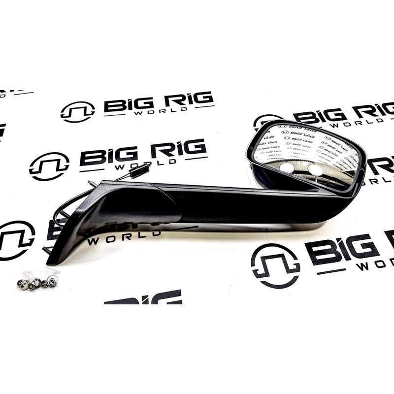 Hood Mount Mirror Chrome fits Freightliner Trucks - Right Side 563.46092C - Automann
