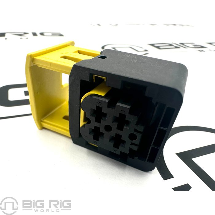 Plug - 4 Cavity, Heavy Duty Sealed Connector Series, 1-1418390-1 23-13149-408 - Freightliner