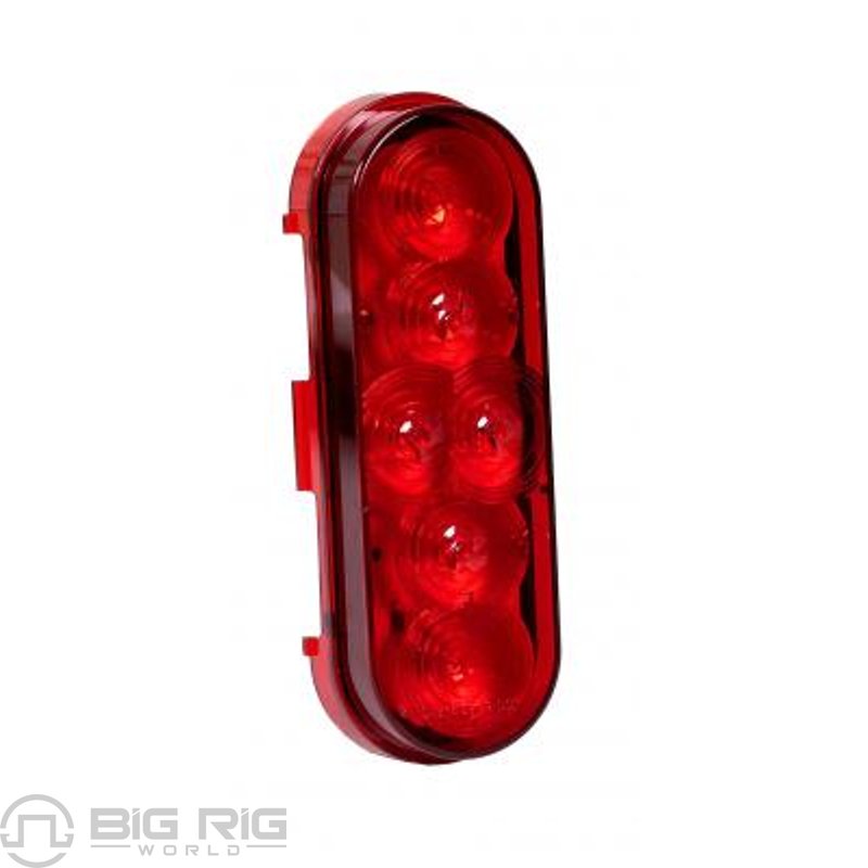 6 LED Oval Stop/Tail/Turn Light M63346R - Maxxima