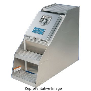 Smooth Door Saddle Box 23 1/2 X 28 1/2 X 12 With Step 452MTQ - Merritt Equipment