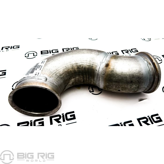 Multi-Bend Exhaust Pipe Aluminized Stainless Steel 4in M66-6736-001 - Paccar