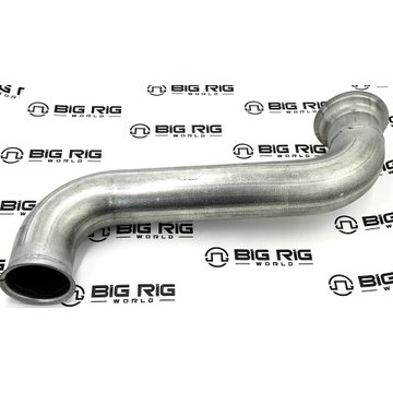 Exhaust Pipe MBEND 4" STL ALMZ FLG/FLG K180-19606 - Kenworth