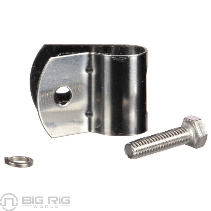 Universal Head Clamp, Silver Steel 2.25 x 1.25-inch 97733 - Truck Lite