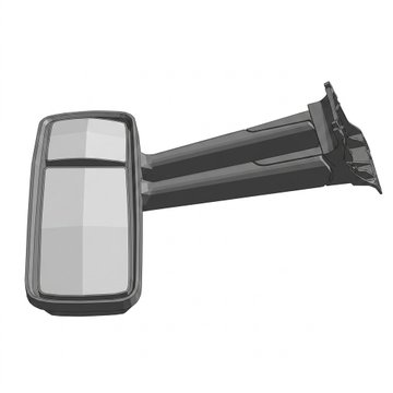 Mirror - Aero Cab Mount W/MTR/HT Black RH R59-6093-220000 - Kenworth