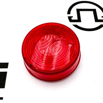 Lamp - Marker 2 Inch Round Red LB045302 - Optronics