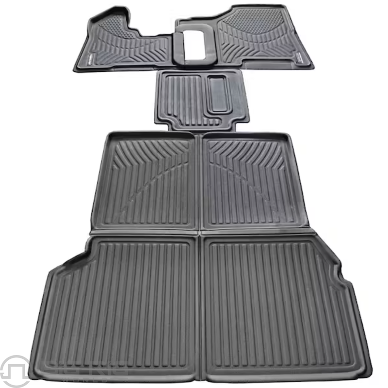 Floor Mat - (2005 & Older) Peterbilt 379 Precision Fit - Manual Transmission 59013 - Redline Floormats