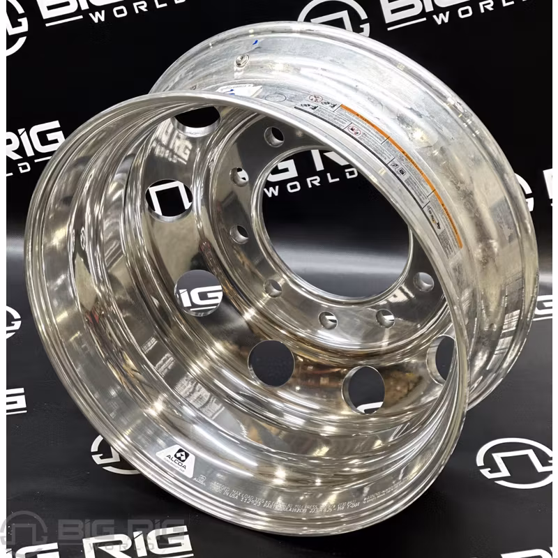 22.5 x 8.25 Alcoa Dura-Bright Wheel - Mirror Polish 881672DB - Alcoa