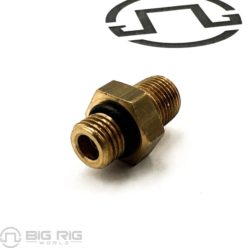 Connector - Straight Thread, O Ring, 3/8-24, 1/4 23-12449-000 - Freightliner