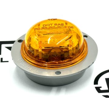LED 30 Series High Profile Lamp And Gray Flange 30279Y - Truck Lite