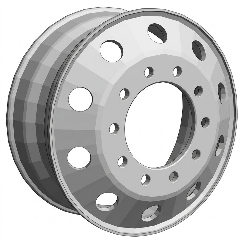 Wheel - 22.5 X 8.25 Standard Polish 8 Lug 29348SP - Accuride