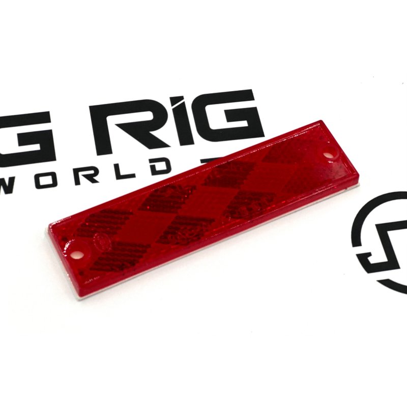 Rectangular Reflector 1-1/4-inch Wide 98003R - Truck Lite