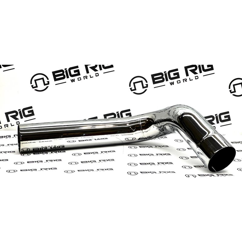 Exhaust Pipe Mbend 5 In. RH Steel Chrome OD/ID M66-1714R-C - Kenworth