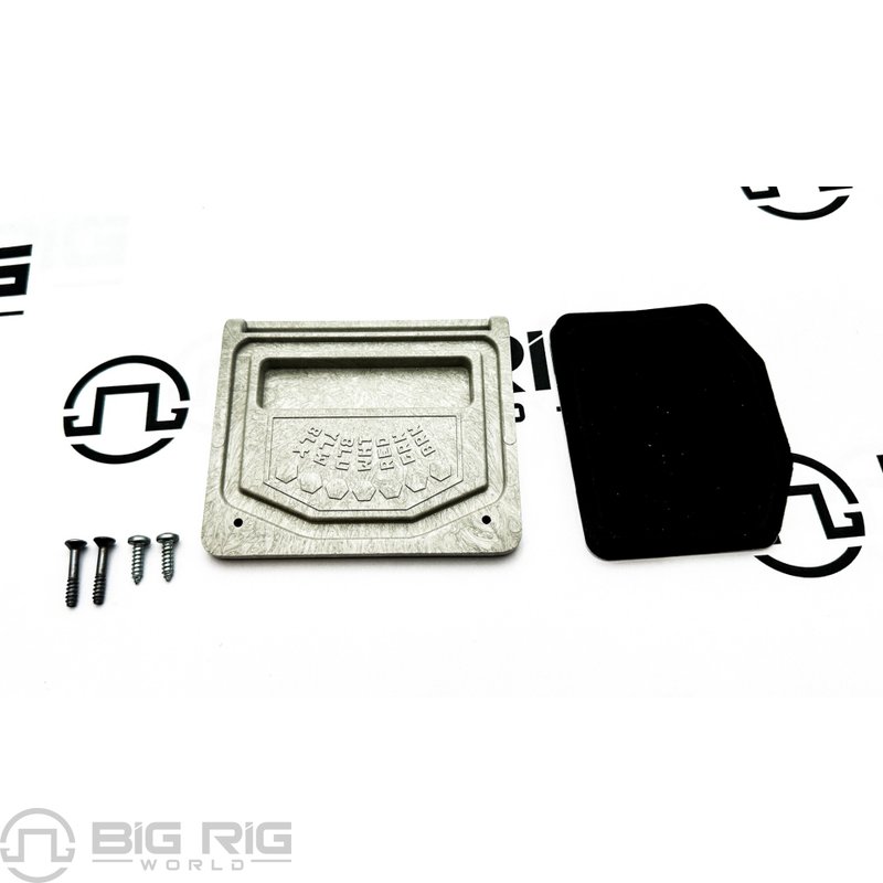 Gray Rectangular Cover, Kit 50809 - Truck Lite