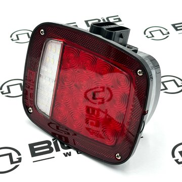 LED - 3 Stud 13 LED LH W/BU/LIC W/PB 5WCO LL013015PBLH - TRP