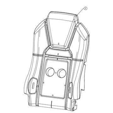 Back Vent Foam - KW SVC Kit, GT703 SP11327 - GraMag