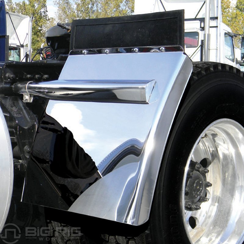 27 In. Triangular Post Mount Quarter Fender Kit (16 Ga.) TFEN-Q11 - Trux Accessories