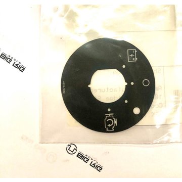 Key Switch Plate S53-1002 - Kenworth