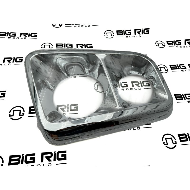 Bezel Headlamp - Chrome, RH 206833H - Genera Corportation
