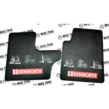 Floor Mat Set - W900, T300, T600, T800 2008 & Up FMKW3TK-NG - Kenworth