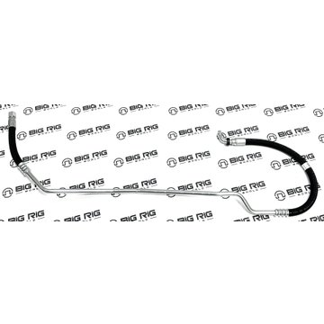 Hose - Oil Cooler, Transmission, Supply, Oil Cooler, Coolant To Oil Cooling, ISB, 1K, 2K 07-23232-000 - Freightliner