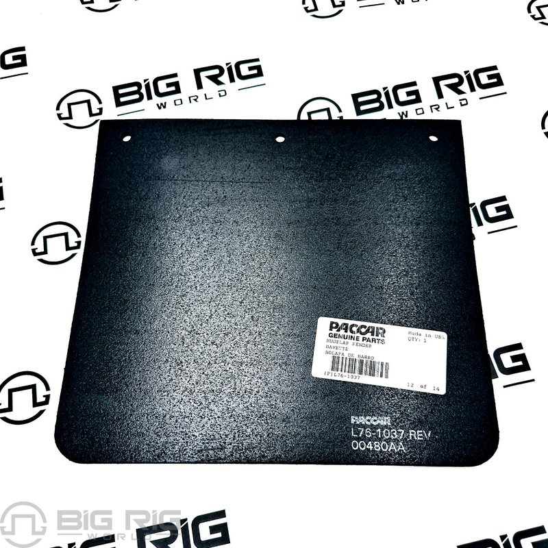 Mudflap Shield L76-1037 - OEM - Kenworth - Big Rig World