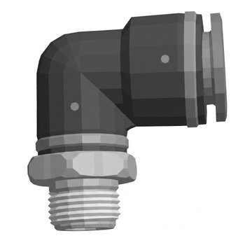 90 Degree Elbow Fitting (#6 Male NPT to #10 J2494) G38-1021-0610 - Paccar
