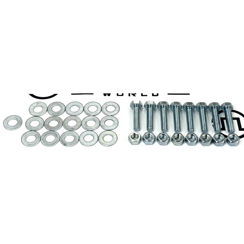 Hardware Set For Mud Flaps, Zinc 031-01298 - Fleet Engineers