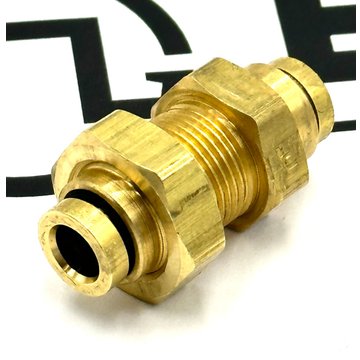 Stright Bulkhead Union Fitting J2494 G38-1043-0404 - Paccar