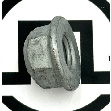 Hexagonat Nut, Locking, Flange, M10 - 1.5, Aluminum And  Zinc Alloy 23-13892-010 - Freightliner