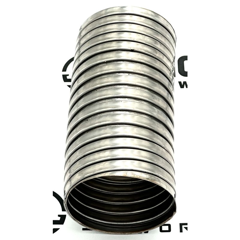 Flex Exhaust Pipe 2.75 x 150mm Stainless Steel without STRP M66-1298-10150 - Paccar
