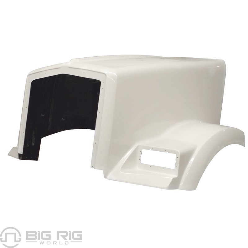 Kenworth T800 Aero Hood w/ Split Fender Curved Cowl JP-K11 - Jones Performance