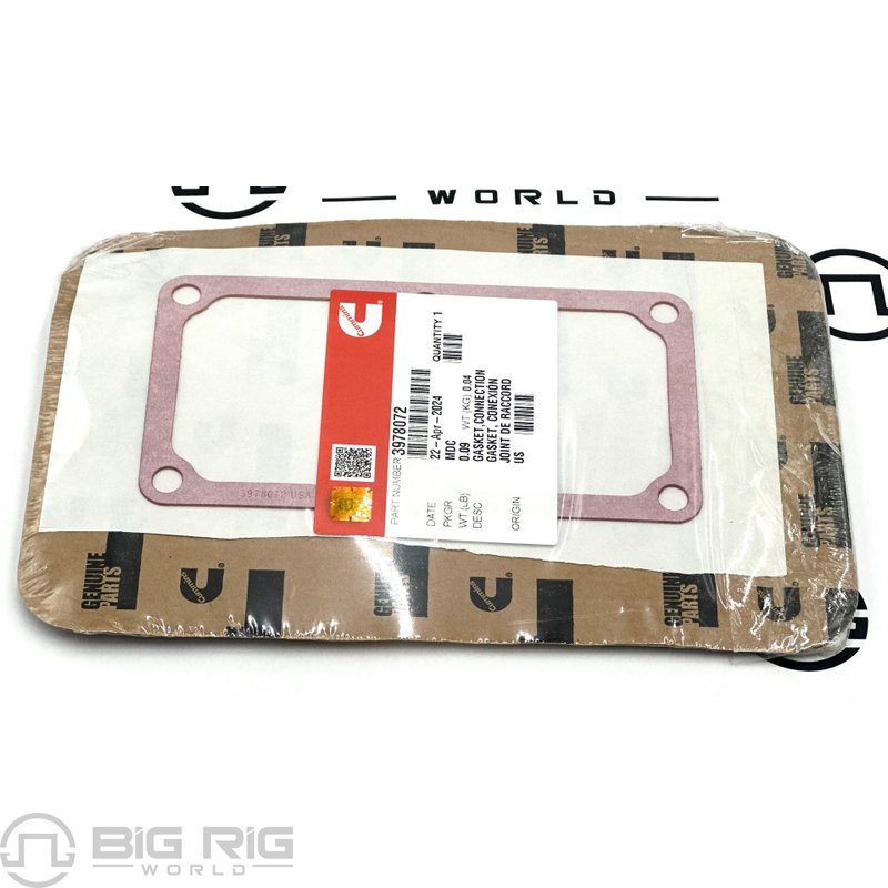Intake Connection Gasket 3978072 - Cummins